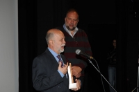 Il regista messicano Jaime Humberto Hermosillo con Roberto Cosolini, Sindaco di Trieste